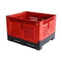 Robuuste opvouwbare plastic bulkcontainer