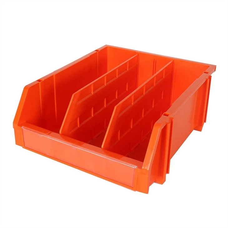 Plastic Parts Bins With Dividers
