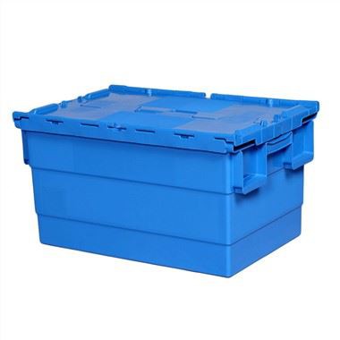 Plastic Container Met Bevestig Deksels