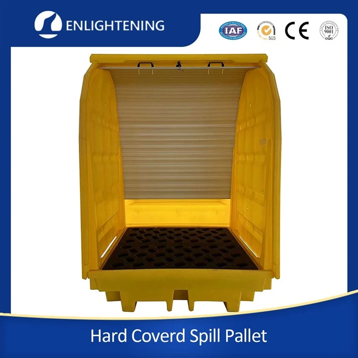 Hard Cover Lockable Tray With Drum Cradle factory