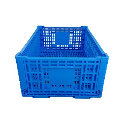 Opvouwbare plastic fruitkratten