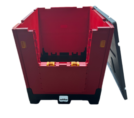 Vloeibare kunststof opvouwbare palletbox van 1000 liter