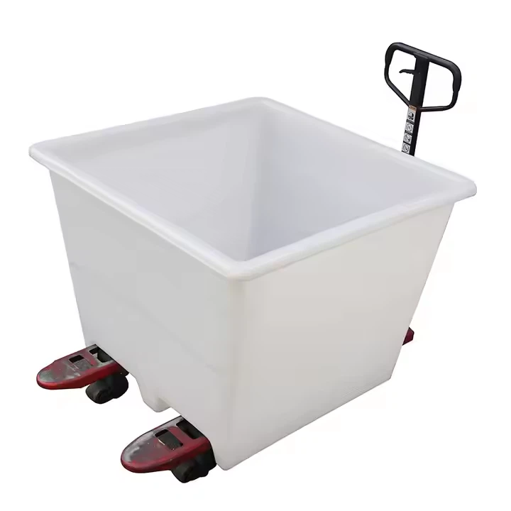 Plastic Heavy-duty Forklift Tilt Tub