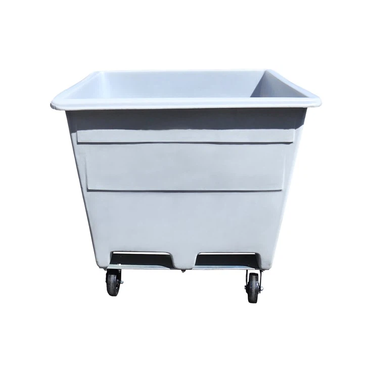 Plastic Rotomolded Forklift Wheeled Tub